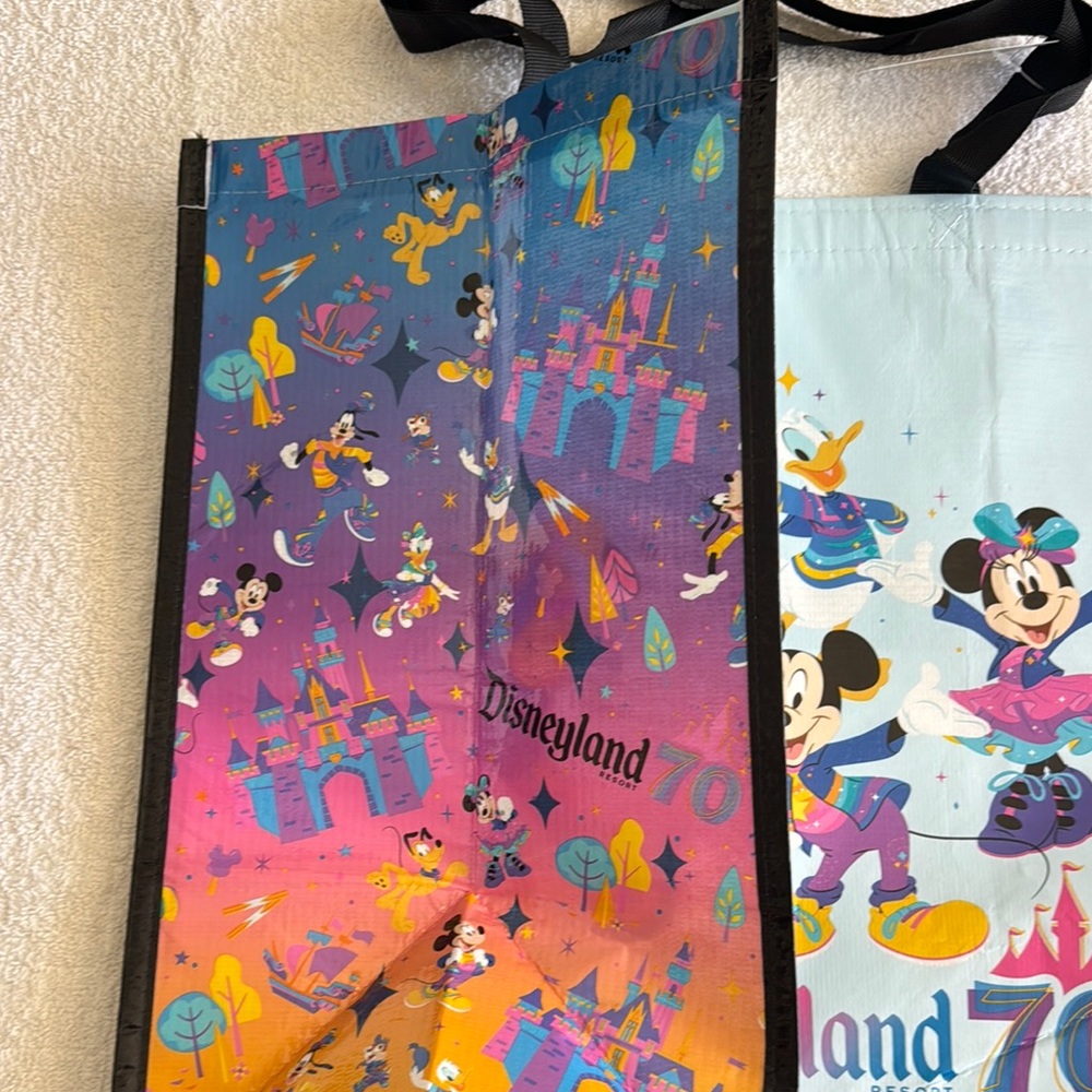 Disney Disneyland Resort 70th Anniversary Character Tote Bag - Picture 8 of 12